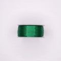 Cinta Verde Oscuro Raso Tela Satín Moños 100 Mts X 3mm Verde Oscuro