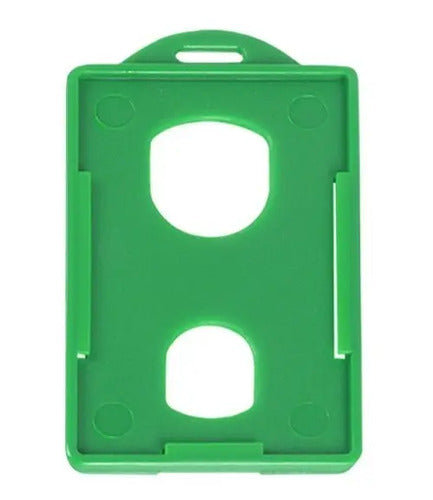 Escarapela Rígida 8.5x5.5cm Vertical X 100 Unidades