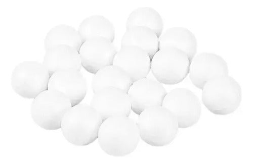 Bola De Icopor Diámetro 15 Cm X 36 Unidades