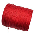 Hilo Chino 0.8mm X 90 Mts Rojo Para Bisutería Manillas 1 Cm