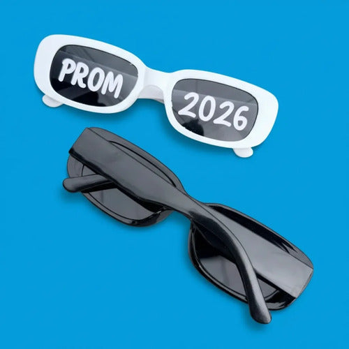 Gafas Personalizadas Para Colegios Prom X 10 Unidades Blanco Personalizado