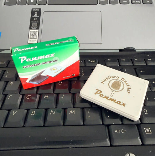 Huellero Almohadilla Dactilar Penmax X 12 Unidades