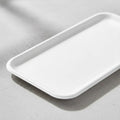 Bandeja Desechable Icopor 21.2x12.2cm #17 X 50 Unidades Blanco