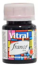 Pintura Vitral Franco Arte Naranja 30ml