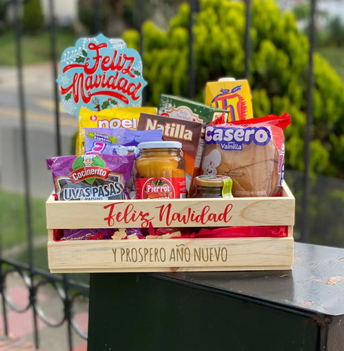 Ancheta Navideña Canasta Navidad