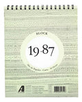 Block 19.87 Mix De Papeles Carta X 50 Hojas Blanco/negro