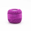 Hilo Lana Morado Ovillo Crochet 50 Gr Violeta Oscuro