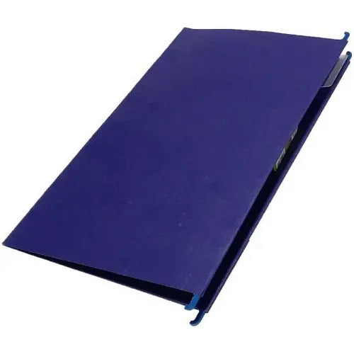 Carpeta Colgante Cartón Oficio Varilla Plástica X25 Und Azul Azul