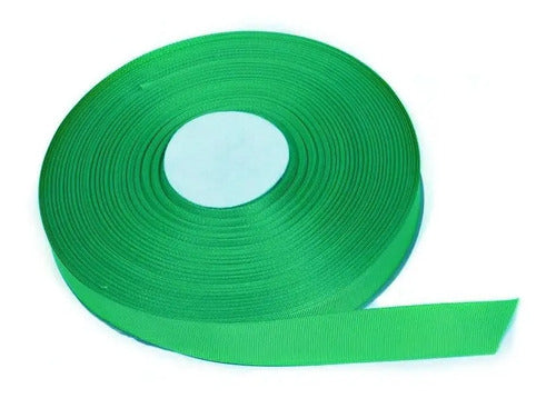 Cinta Faya Acanalada Verde 25mm X 100 Metros Verde