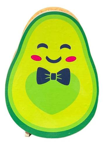 Caja Decorativa En Forma De Aguacate Para Regalo 20x13x6cm