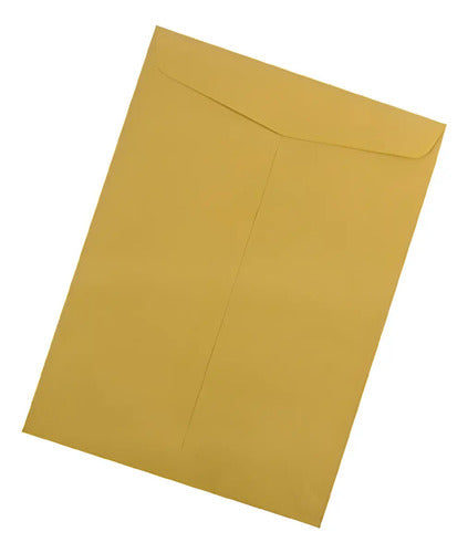500pcs Sobre De Manila Tamaña Carta   Kraft Manila