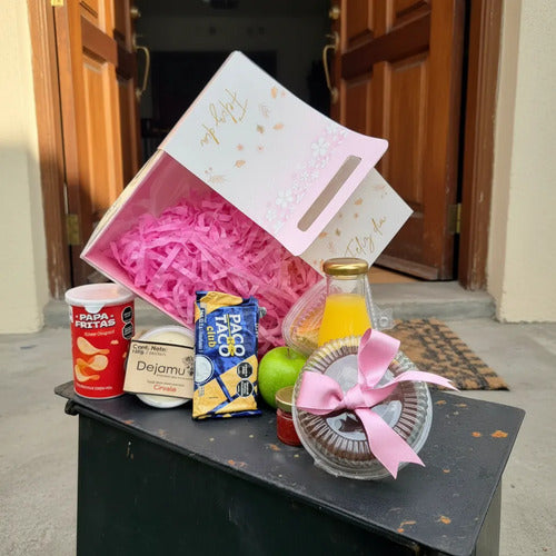 Desayuno Para Mujer Caja Rosa