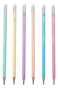 Lapices Pastel X 6 Und Negro