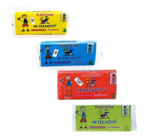 Plastilina Barra Mi Trensito Amarillo 250gr