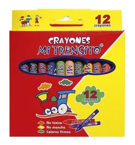 Crayola Crayones Mi Trensito X 12 Colores