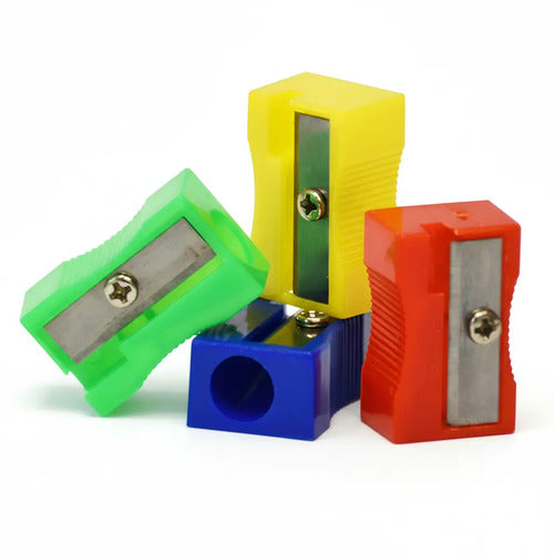 Tajalapiz Plástico X 12 Unidades  Colores