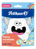 Foamy Moldeable Lavable Pelikan 50gr Color Blanco