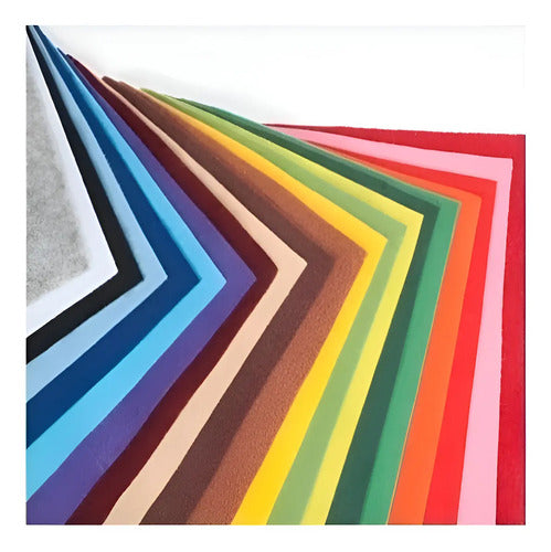 Paño Lency Fieltro Manualidades 100x92 Cm Surtido X 3 Und Surtido X 3