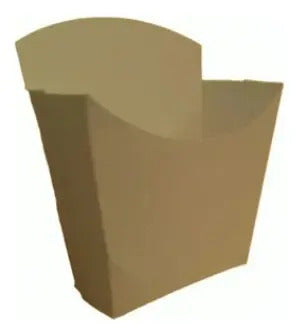 Porta Papa En Kraft  13cm/16oz - 50 Unidades Kraft