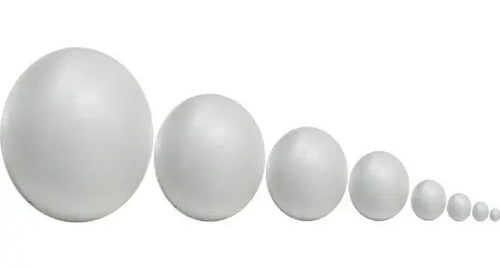 Bola De Icopor Diámetro 12 Cm X 12 Unidades