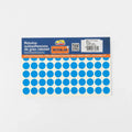 Rotulo Adhesivo Redondo Azul 1.3 Cm X 308 Pcs  Azul