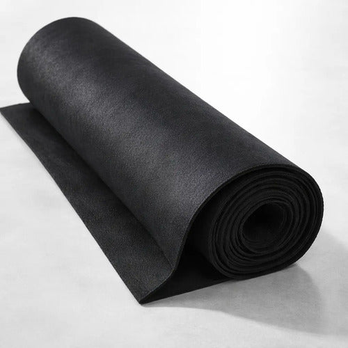 Tela De Fieltro Negro 100 X 70 Cm Negro Fieltro