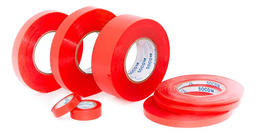 Cinta Doble Faz Poliester Transparente 18mm X 50mts Transparente 18mm X 50mts