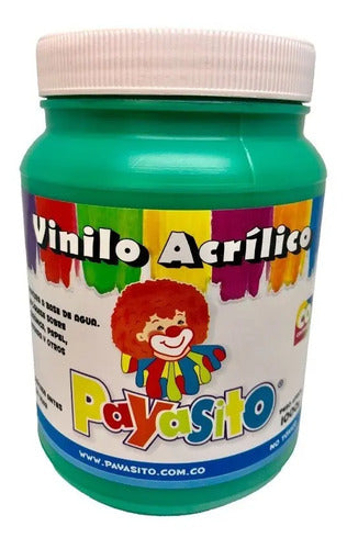 Vinilo Acrílico Payasito 1000 Gr Verde
