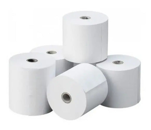 Rollo De Papel Térmico 80mm X 60mts - 6 Rollos