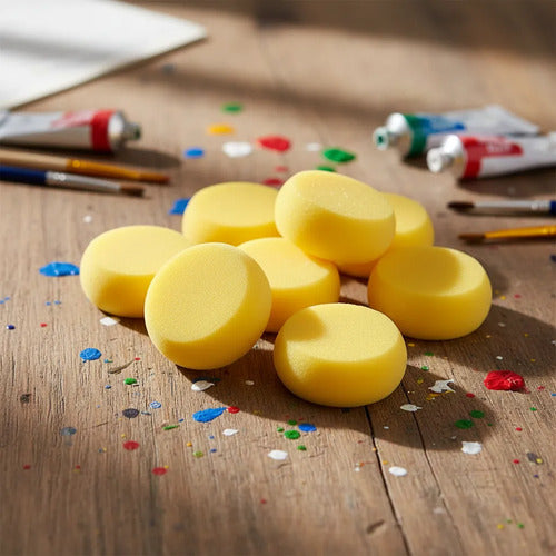 Esponjas Almohadillas Para Pintar X 30 Unidades