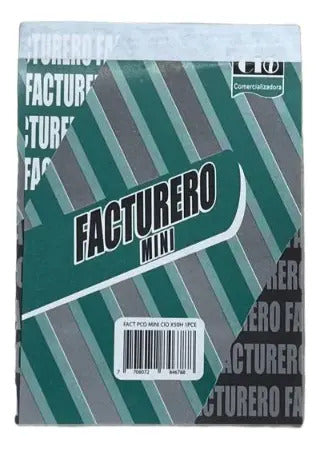 Facturero Mini X 50 Hojas - 12 Unidades