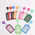 Porta Carnet Con Yoyo Vertical X 12 Unidades