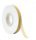 Cinta Metalica Dorada 10mm X 45 Metros  Dorado Oscuro Metálico