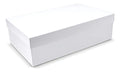 Cajas Cartón Kraft Blanco Armable 24 X 15 X 8 Cm * 6 Und Blanco