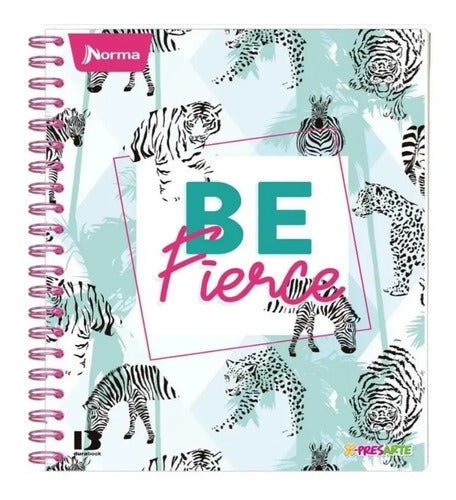 Cuaderno 7 Materias Grande Argollado Mujer 175 Hojas Norma