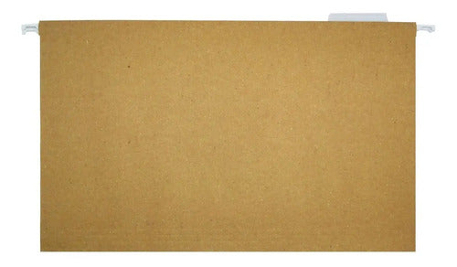 Carpeta Colgante Cartón Oficio Varilla Plastica X12 Unidades