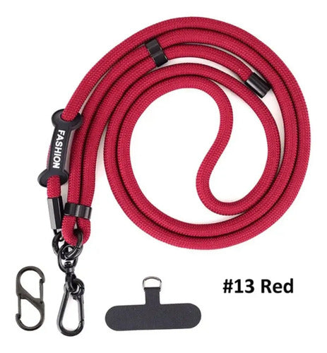 Cordón Lanyard Cuerda Universal Para Celular + Gancho