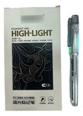 Bolígrafo Gel Plateado X 12 Pcs Plateado
