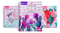 Cuaderno Pequeño Argollado Cuadriculado Norma 100 Hojas