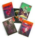 Cuaderno Peque Argollado Cuadriculado Pasta Dura 80h X 6 Und