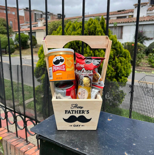 Regalo Sorpresa Dia Del Padre Canasta Cervezas