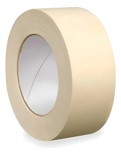 Cinta De Enmascarar  Ancha 48mm X 40 Metros  Beige 48mm X 40mts