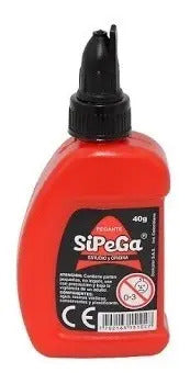 Pegante O Colbon Sipega 40gr X 3 Unidades