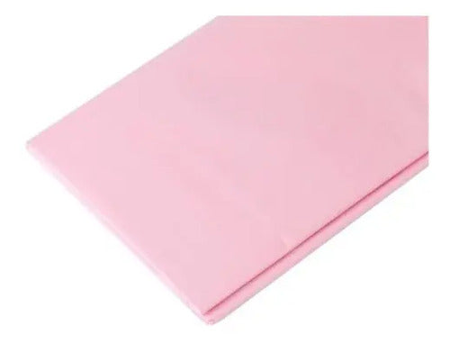 25 Pcs Papel Seda Rosado