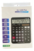 Calculadora 12 Dígitos Ref. Dj-120d Plus Negro