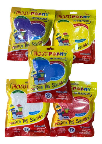 Plastifoamy Moldeable Mi Trensito 50gr