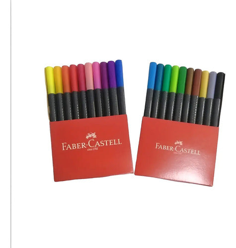 Micropunta Faber Castell X 30  Dorado-negro