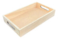 Bandeja Madera Pino Para Regalo 25x15x4 Cm - 12 Unidades Madera