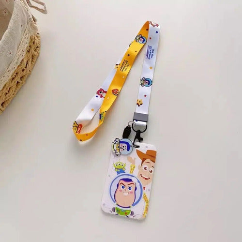 Porta Carnet Porta Documentos Acrílico Toy Story Multicolor