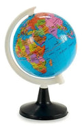Globo Terráqueo 10.5 Cm Con Base Plastica